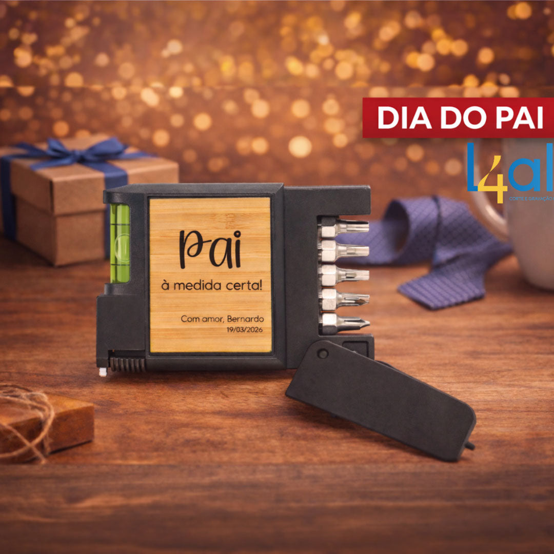 Fita Métrica Personalizada – Dia do Pai