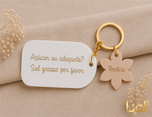 Porta-chaves Personalizado | Coleção Tão Eu.