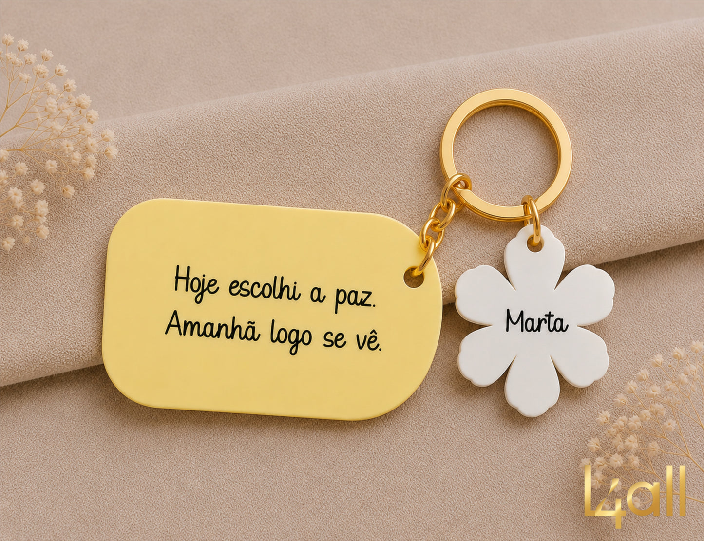 Porta-chaves Personalizado | Coleção Tão Eu.