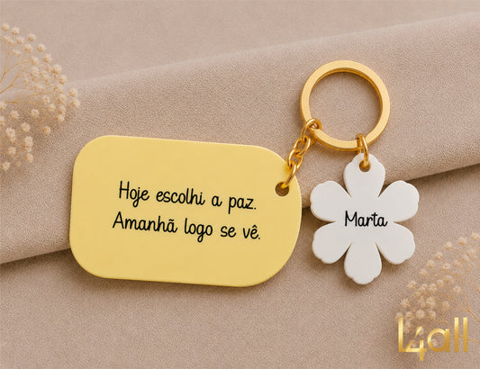 Porta-chaves Personalizado | Coleção Tão Eu.
