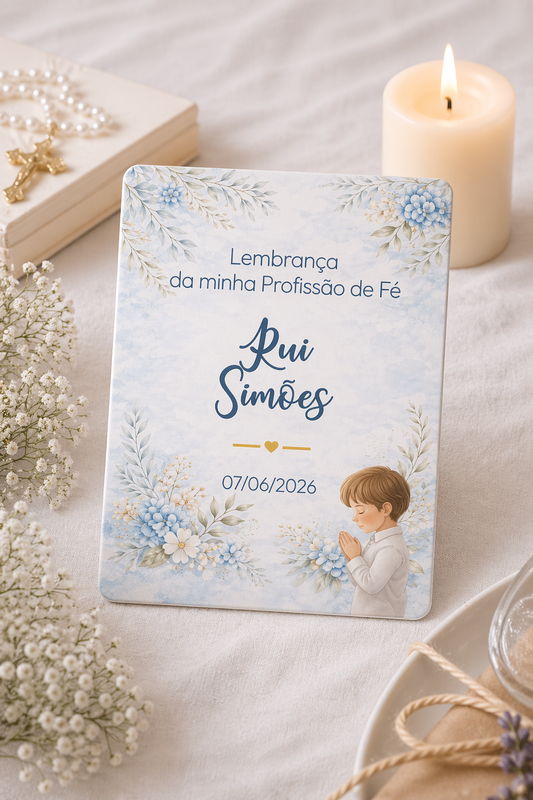 Botânica Blue - Retangular Menino