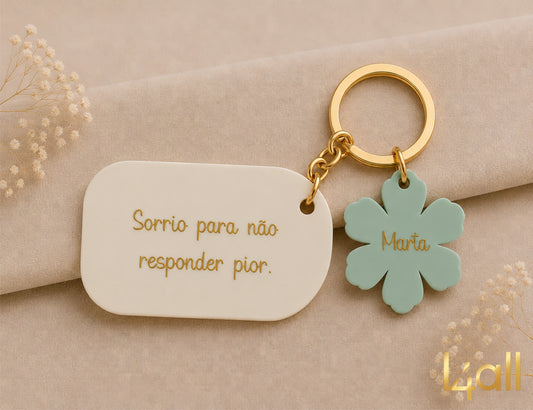 Porta-chaves Personalizado | Coleção Tão Eu.