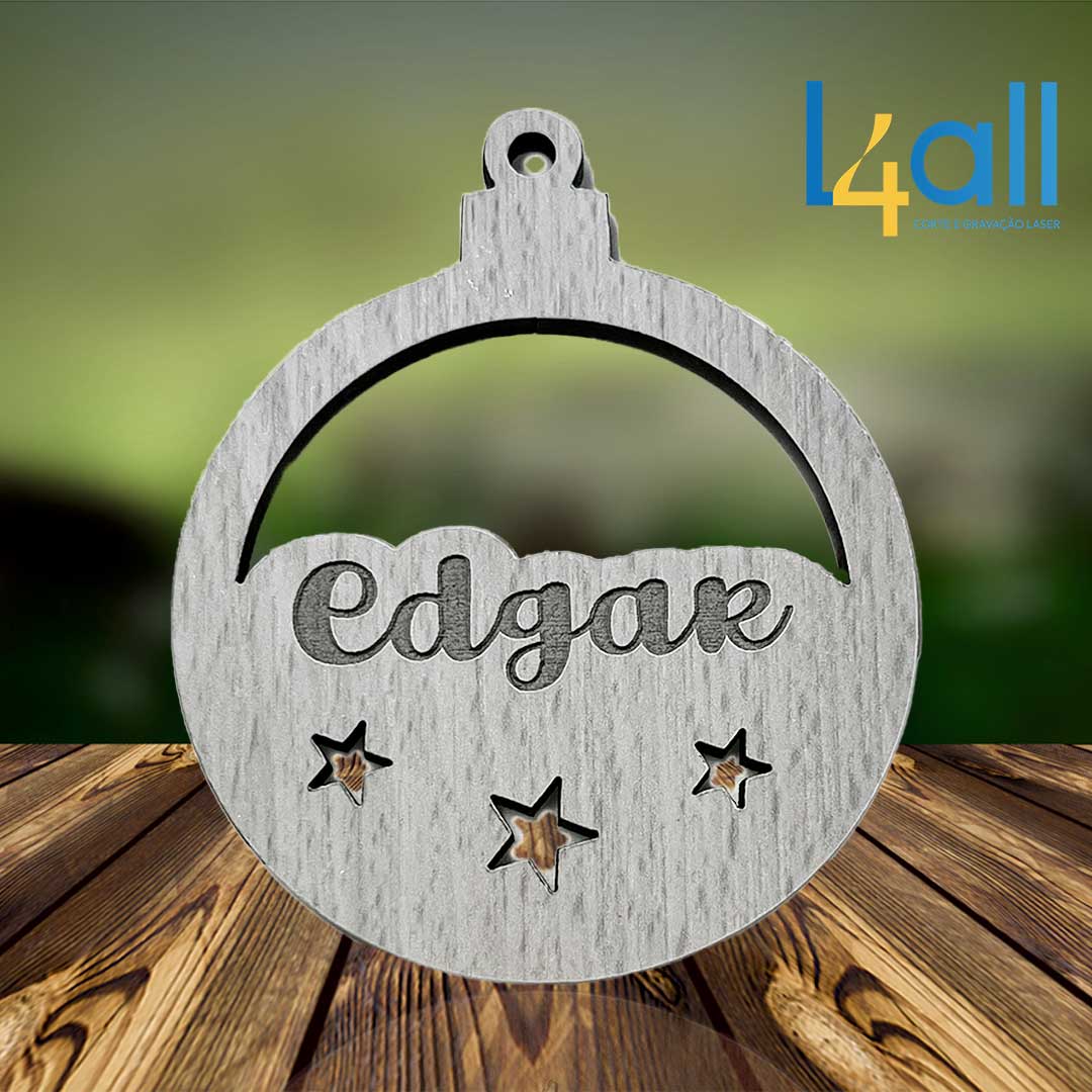 Bola de Natal - Edgar