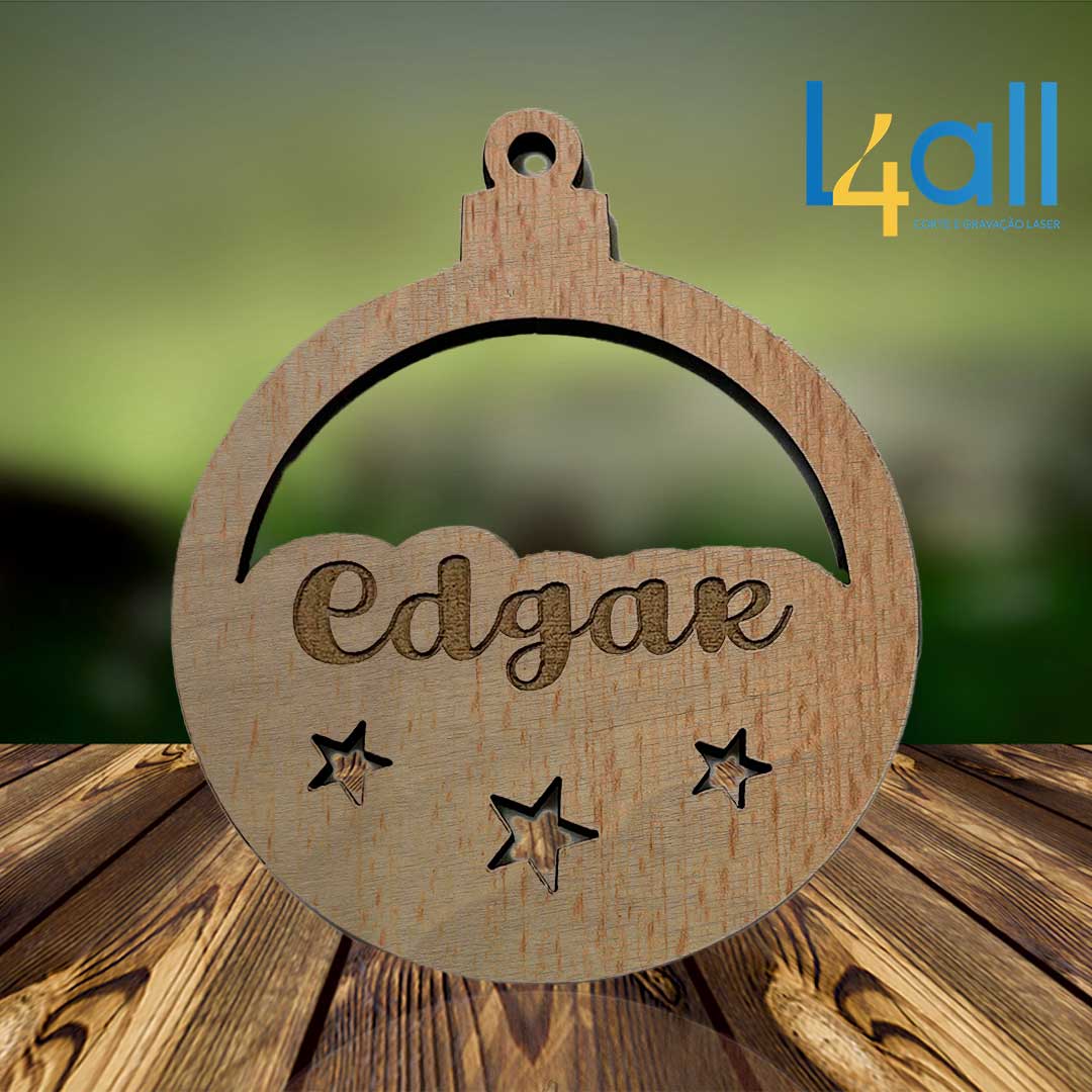 Bola de Natal - Edgar