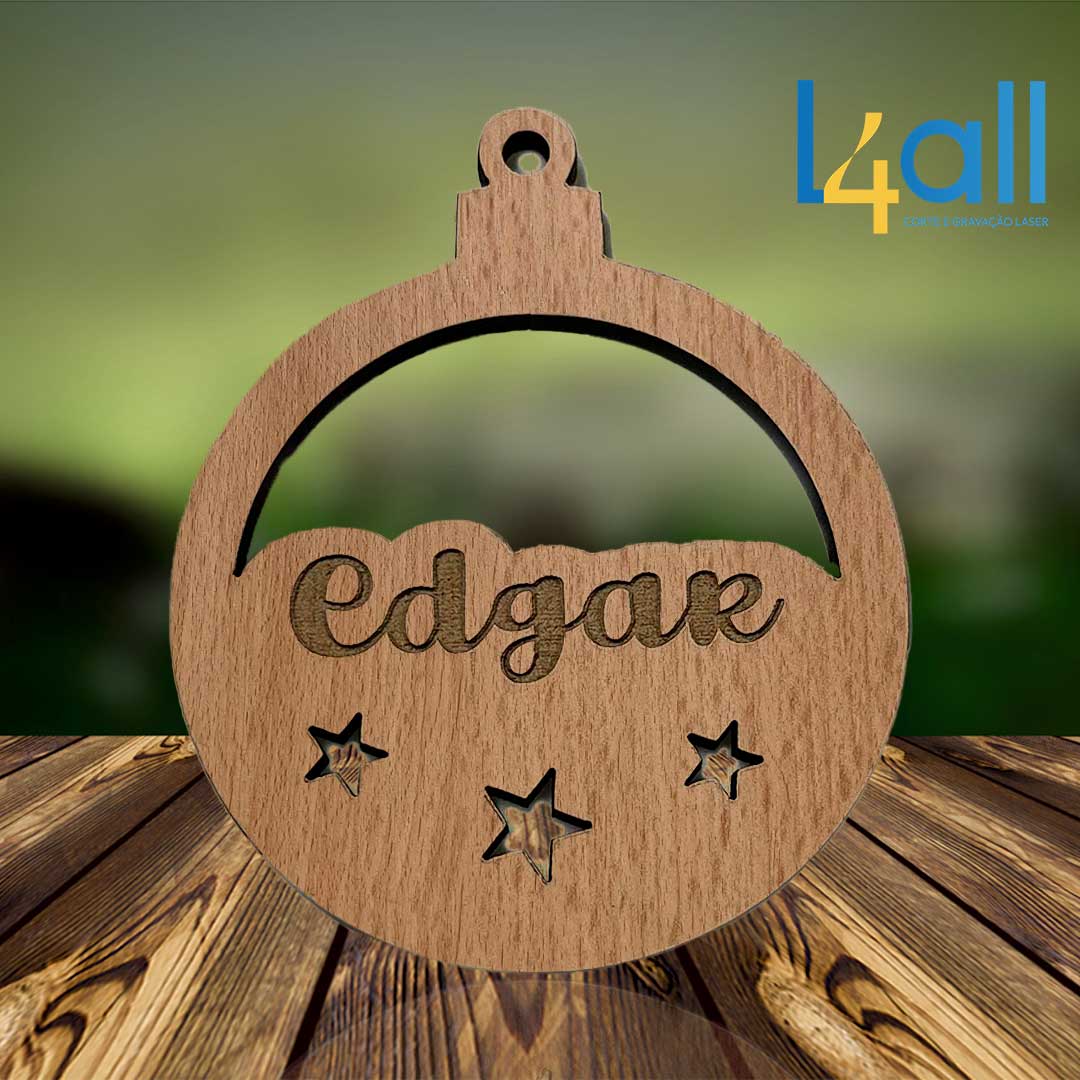 Bola de Natal - Edgar