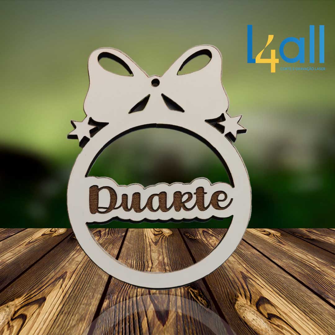 Bola de Natal - Laço Simples