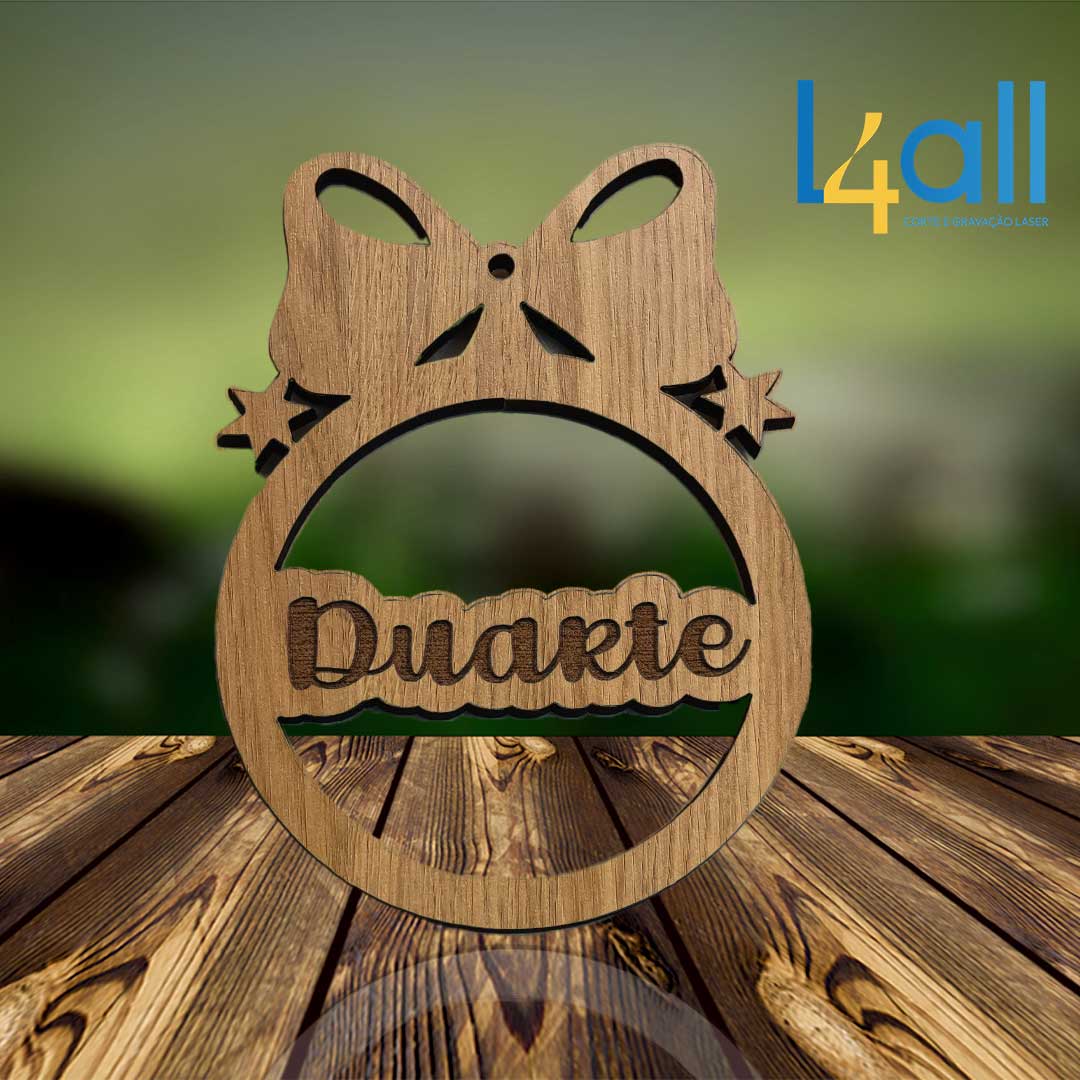 Bola de Natal - Laço Simples