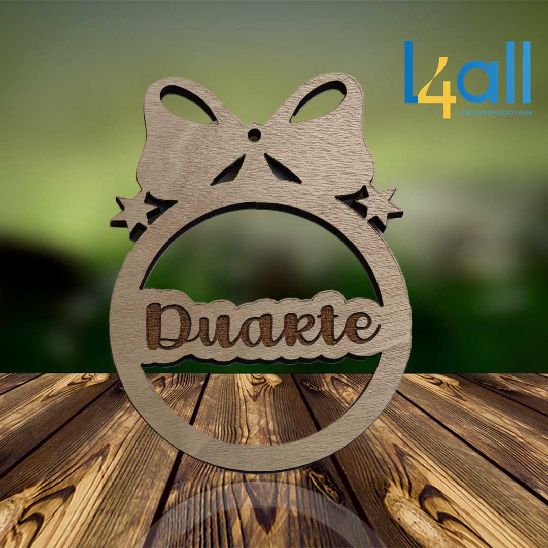 Bola de Natal - Laço Simples