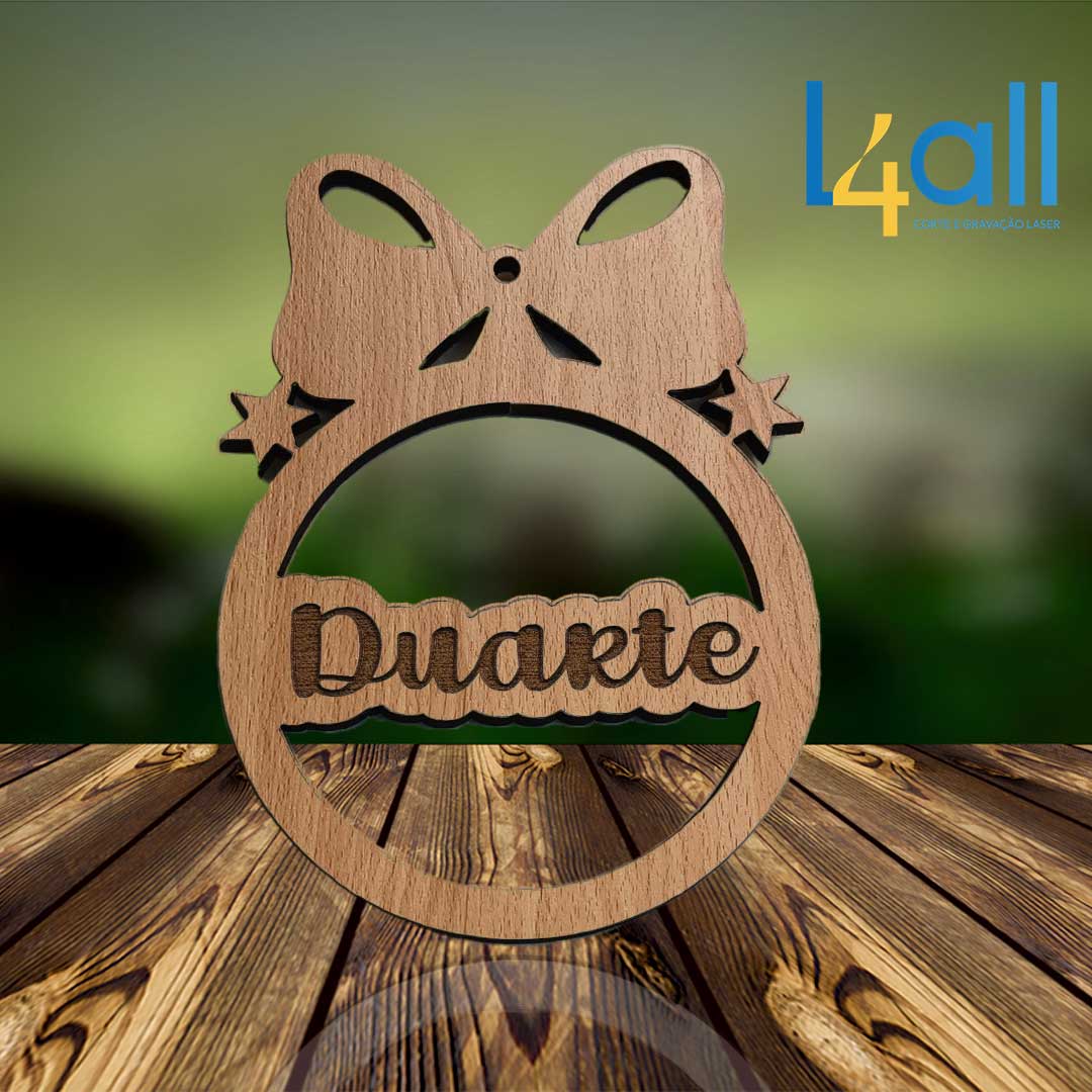 Bola de Natal - Laço Simples