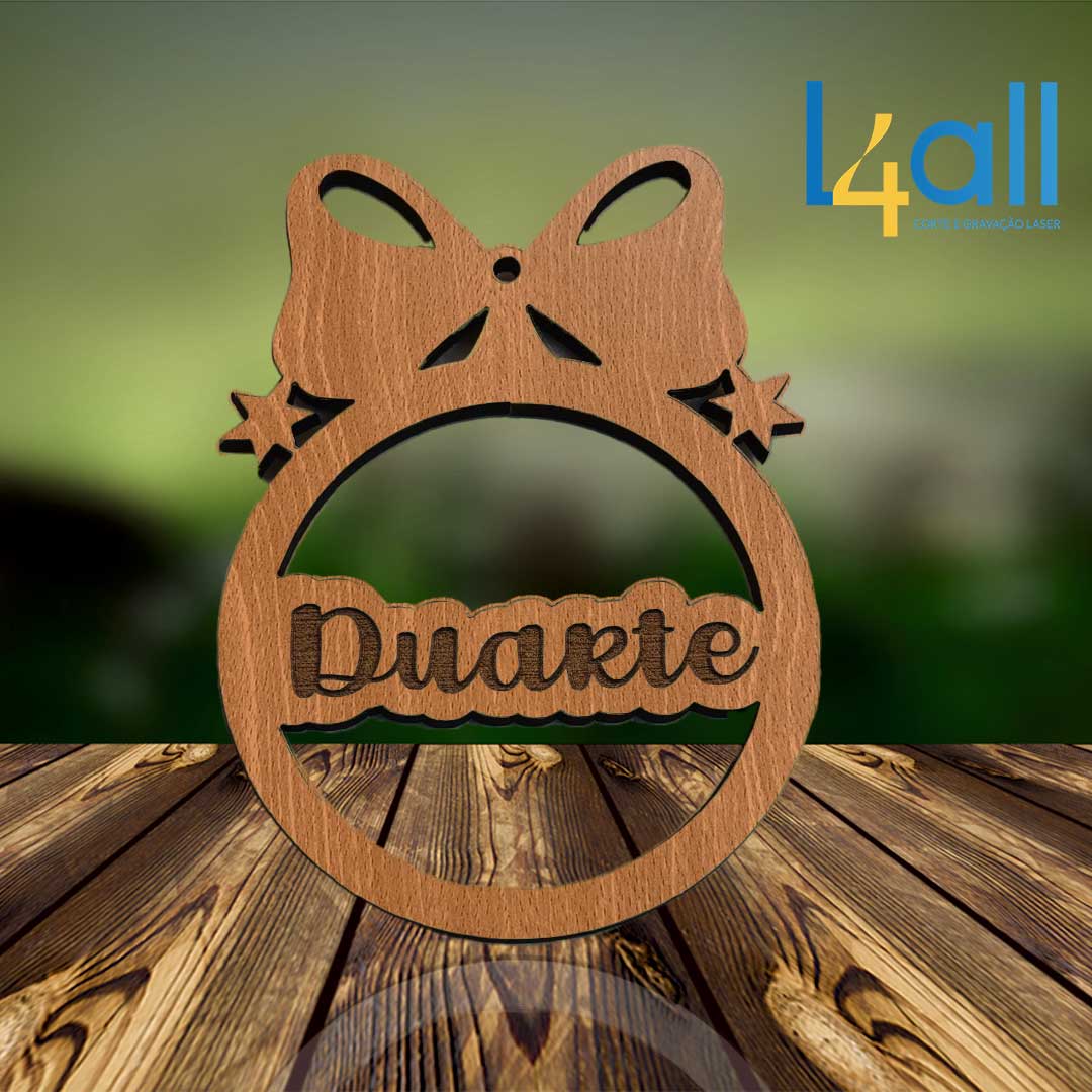 Bola de Natal - Laço Simples