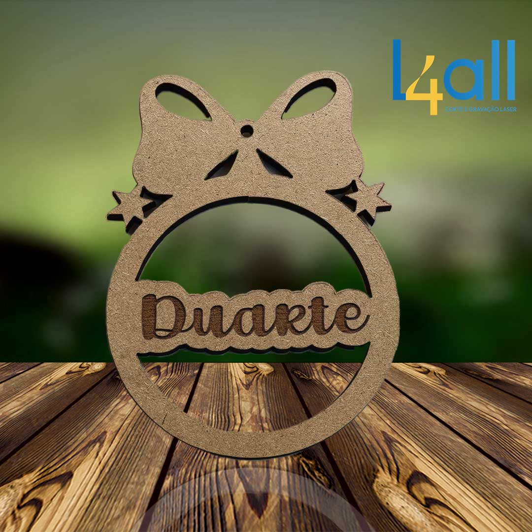 Bola de Natal - Laço Simples