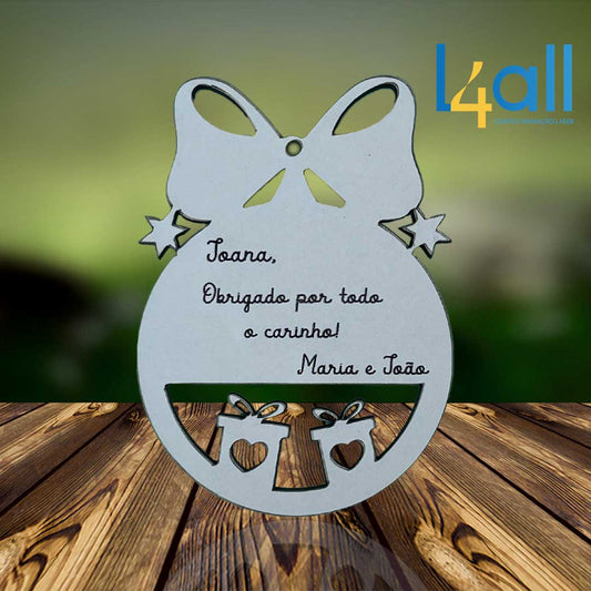 Bola de Natal Presentes