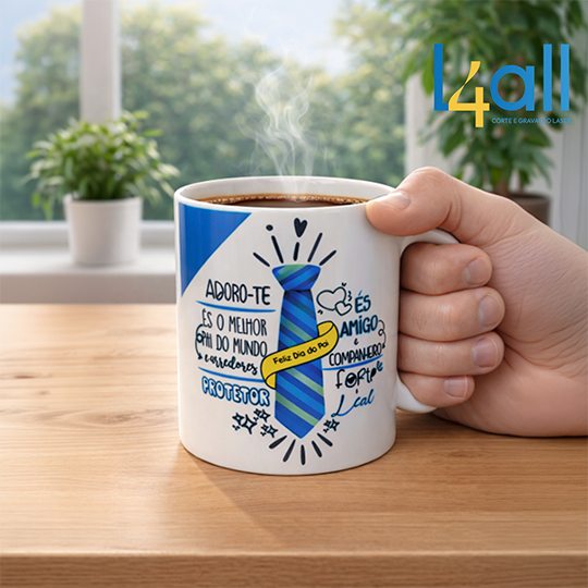 Caneca “Dia do Pai” l4all