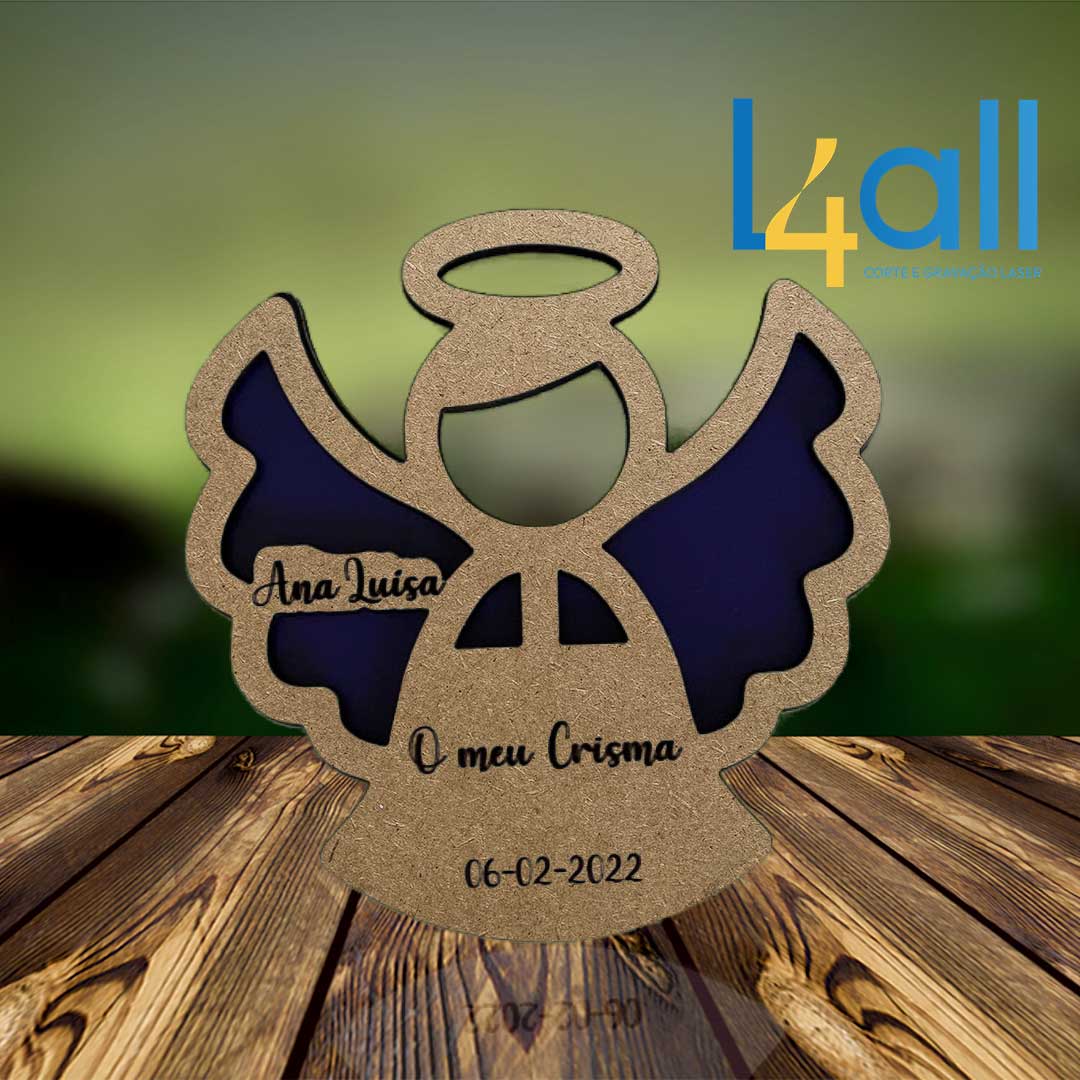 Íman Anjo com Fundo