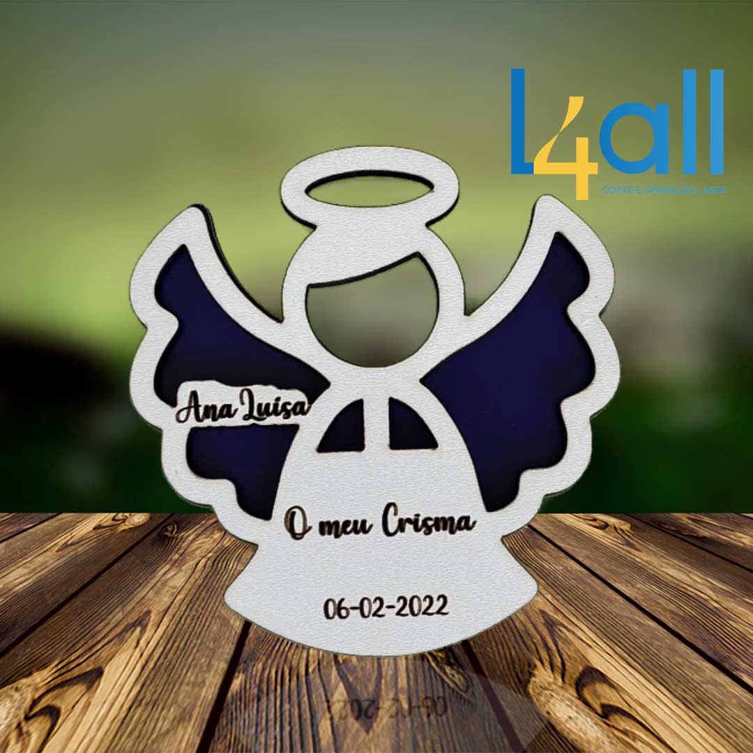 Íman Anjo com Fundo