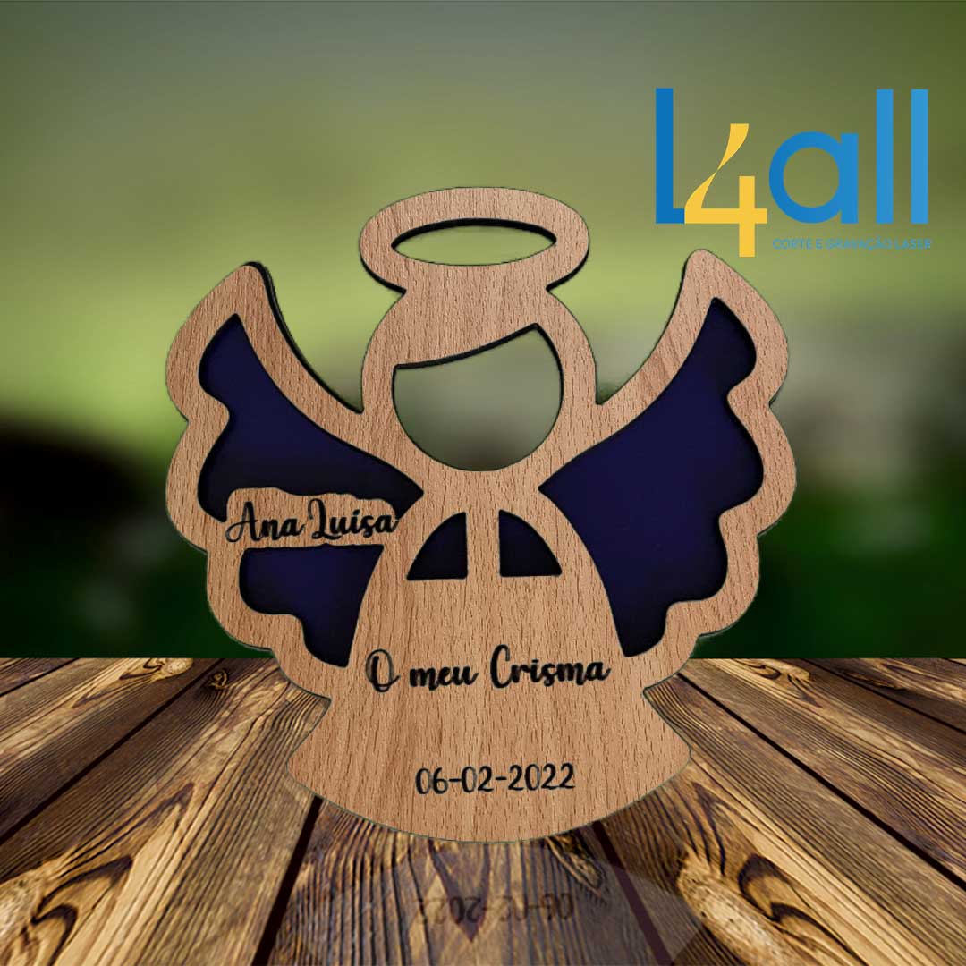 Íman Anjo com Fundo