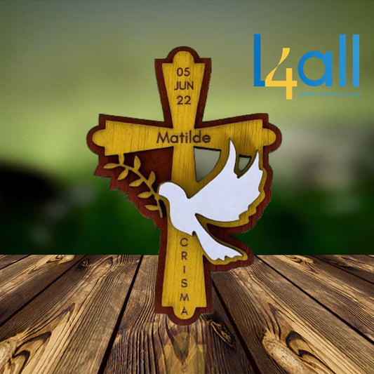 Íman Cruz com Pomba